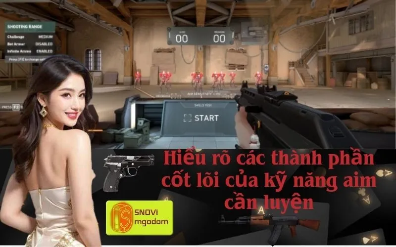 Hiểu rõ các thành phần cốt lõi của kỹ năng aim cần luyện