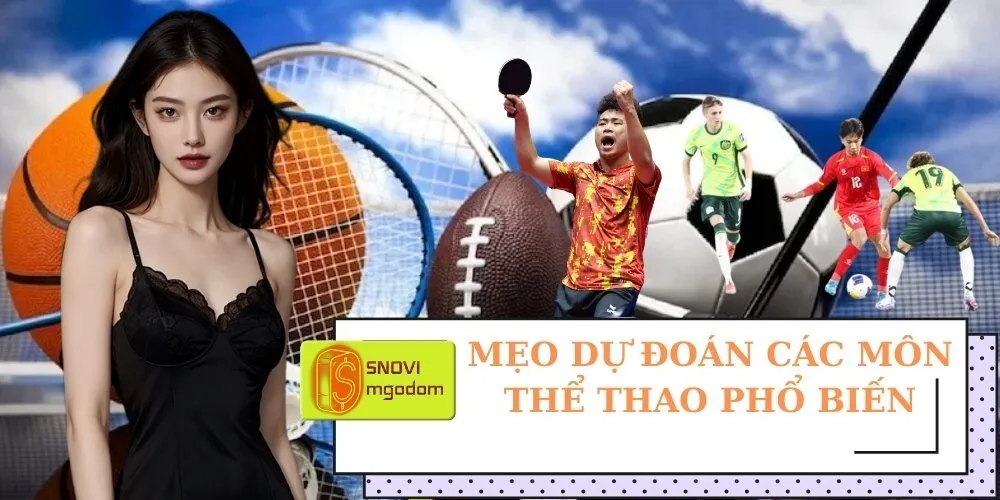 Mẹo Dự Đoán Các Môn Thể Thao Phổ Biến