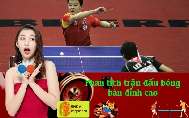Phân tích trận đấu bóng bàn đỉnh cao